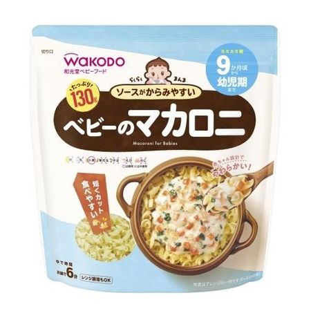 朝日集团食品和光堂乐乐曼玛婴儿通心粉 130g