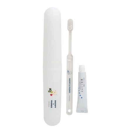 Fine Snoopy & Friends Toothbrush Set White