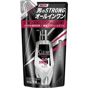 联合利华清澈男士多效合一洗发水强效补充装 280g