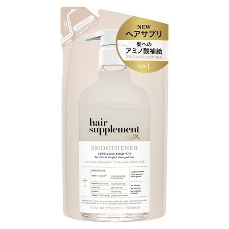 Unilever Lux Hair Supplement Smoothener Supplement Gel Shampoo Refill 350g