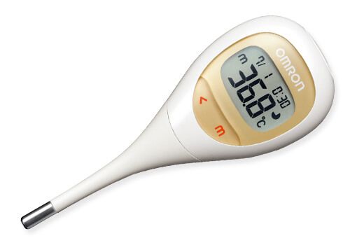Aubergine stoomboot Dapper OMRON electronic thermometer Ken favor kun (MC-682) ｜ DOKODEMO
