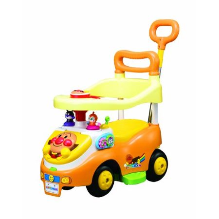 Anpanman Greedy Bizi Car 2 with Push Bar and Guard