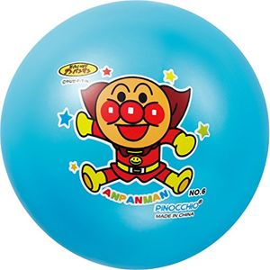 Anpanman Colorful No. 6 Ball Blue