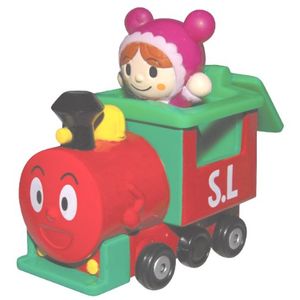 Anpanman Museum Anpanman GOGO Minicar SL Man & Akachan Man