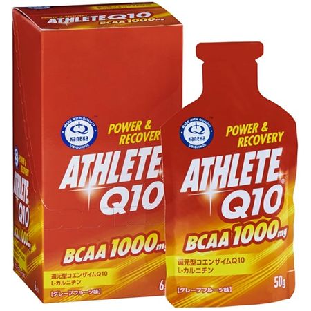 ATHLETE Q10 BCAA 50g×6本 (還元型コエンザイムQ10)