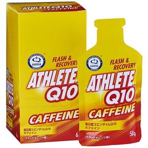 运动员Q10咖啡因凝胶 50g×6入
