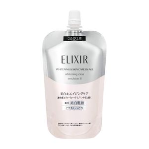 ELIXIR WHITE Whitening Clear Emulsion III Extra Moist Refill Pouch 110ml
