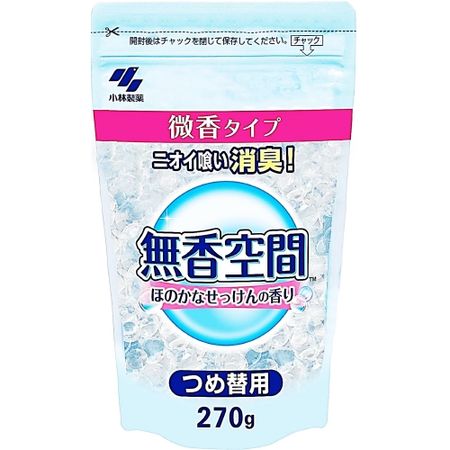 無香空間淡雅香皂補充包 270g