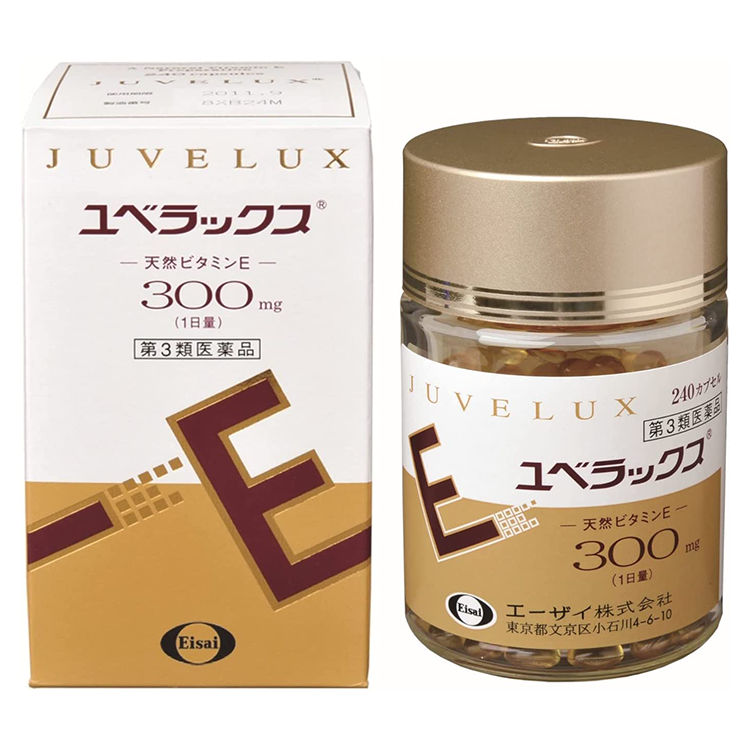 Eisai 衛采 Eisai 衛采 JUVELUX 天然維他命E 300mg 240粒【第3類醫藥品】