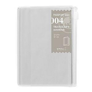 TRAVELER'S notebook 護照尺寸補充內頁 拉鍊袋 004 14316006