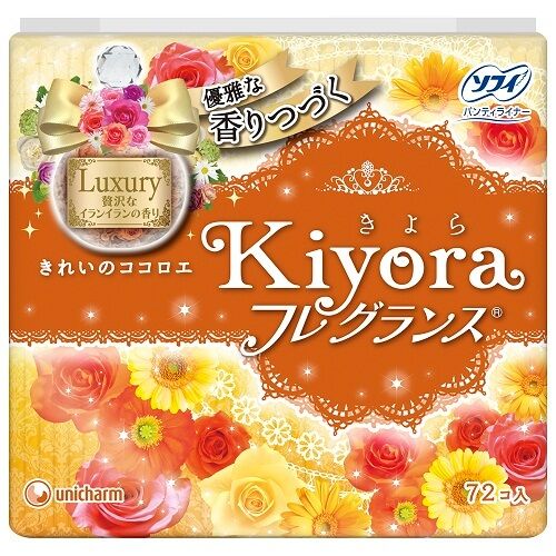 unicharm Sofy Kiyora Premium Fragrance (72 pieces)