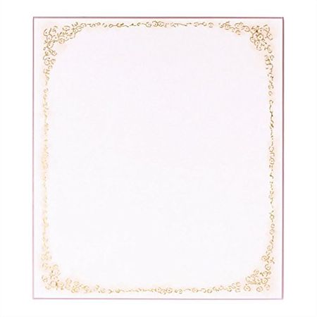 ミドリ カラー色紙 箔押 ピンク 33131006