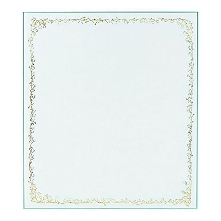 MIDORI 彩色色紙 金箔壓花 藍色 33132006