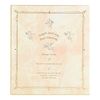 Midori Color Shikishi (Folded in Two) Angel Pattern