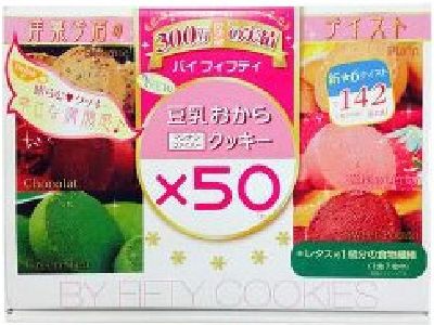 豆浆豆渣甘露聚糖纤维饼干（7×12袋）