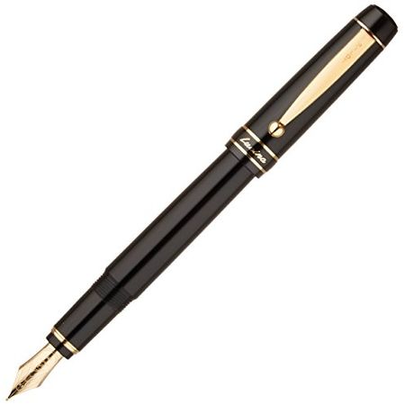 Pilot 鋼筆 Lucina FL-5SR-B-M 中型筆尖黑色