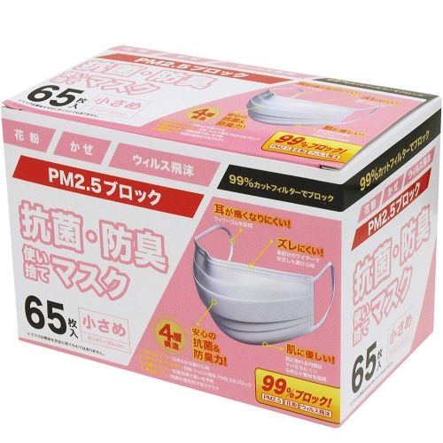 抗菌一次性面罩65个小片