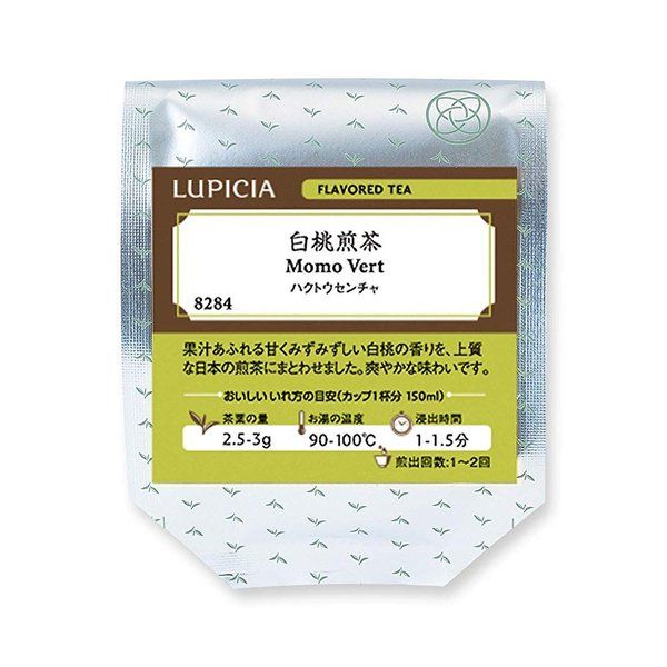 ルピシア白桃煎茶-50g袋入 ｜ ドコデモ