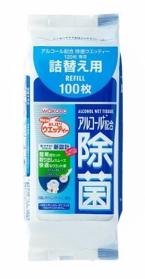 Wakodo - Disinfectant Wet Tissue (100 Tissues Refill)