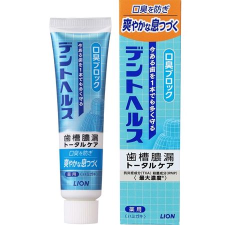 Dent Health Medicated Toothpaste Bad Breath Block 28g