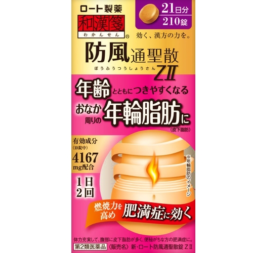 [2 drugs] new Roth windproof TsuKiyoshi Chijo ZⅡ 210 tablets