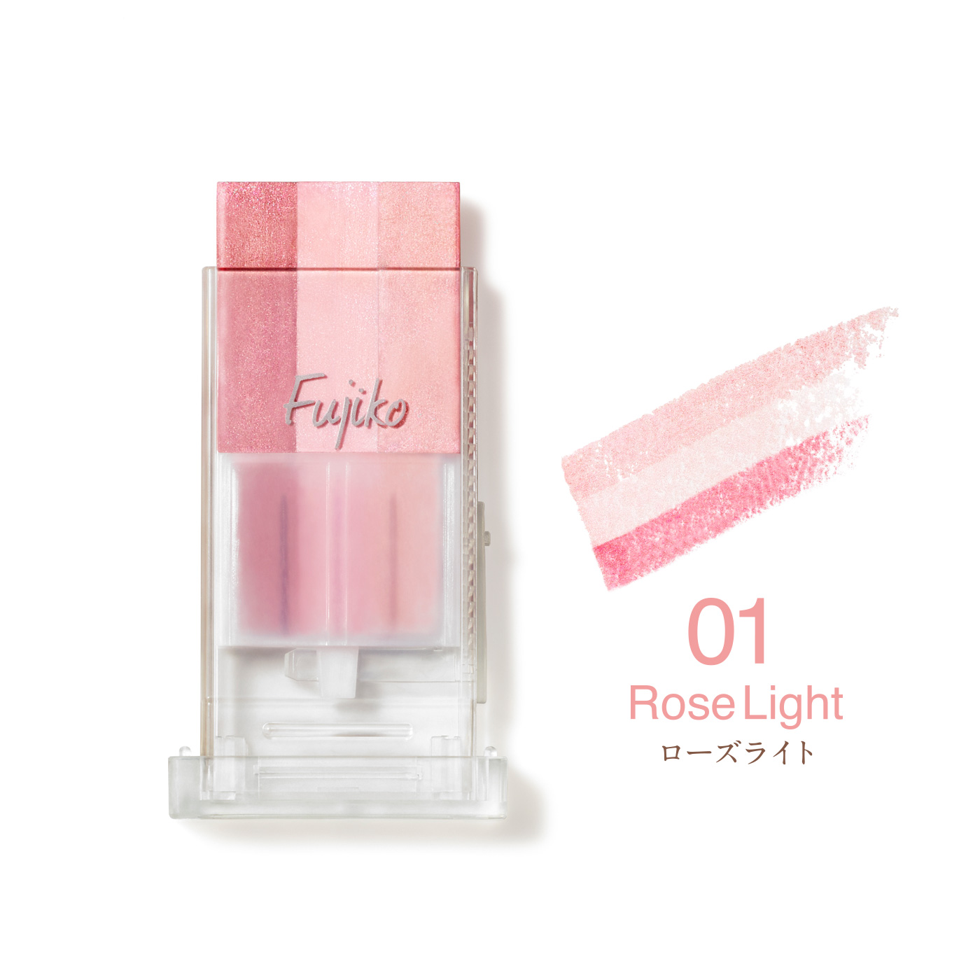 Fujiko Fujiko Chalk Cheek 01 Rose Light