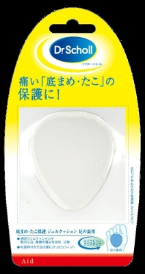 Reckitt Benckiser Japan Dr.scholl/爽健 凝膠清晰墊底豆