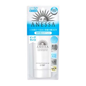 ANESSA Whitening UV Gel AA [Medicated] Sunscreen SPF 50+ PA++++ - Citrus Scent (90g)