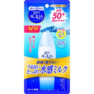 乐敦制药 SKIN AQUA 超级保湿水润水感防晒乳 40ml