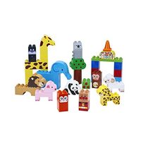 Block Lab 面包超人 面包超人和动物园积木套装
