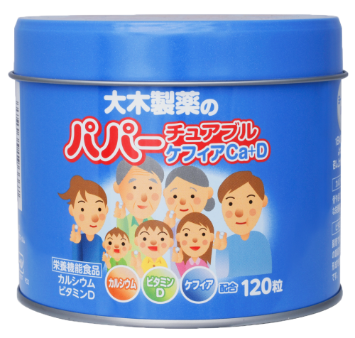 大木製藥 Papper表 大木製藥 鈣＋維他命Ｄ軟糖（優格口味）