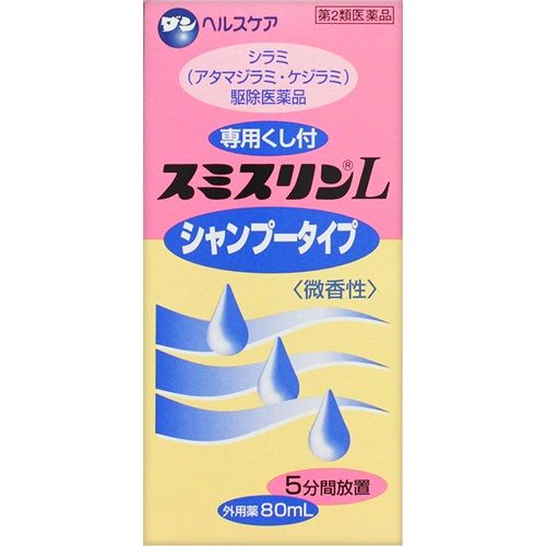 [Class II OTC Drug] Sumithrin L Shampoo Type 80 mL ｜ DOKODEMO