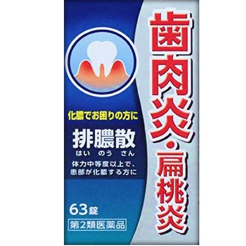 【第2類医薬品】排膿散エキス錠J 63錠