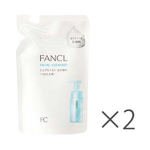 FANCL ピュアモイスト 泡洗顔料 詰め替え用 130ml 2本セット