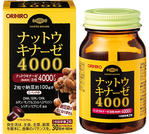 ORIHIRO 納豆激酶4000