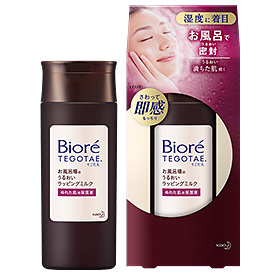花王 蜜妮/Biore 碧柔TEGOTAE防潮包裝牛奶150毫升的浴室