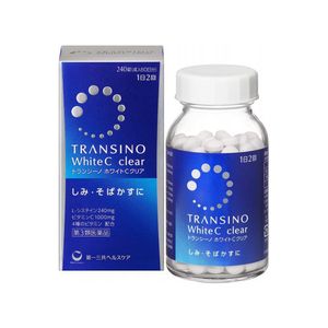 [3rd-Class OTC Drug] TRANSINO White C Clear 240 tablets