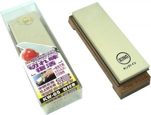King Home Grit Stone KW-65 (HT-65) (Professional and household whetstone) Grit size: #1000/#6000 for medium sharpening/finish sharpening