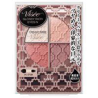 Visee 薇絲絨 光澤豐潤四色眼影 N RD-6（棕紅色系）