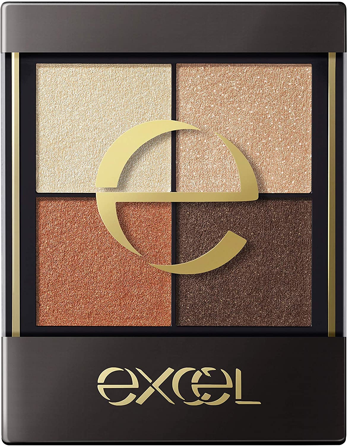常盤藥品工業 excel excel 絕美時尚四色眼影 CS01 焦糖紅靴