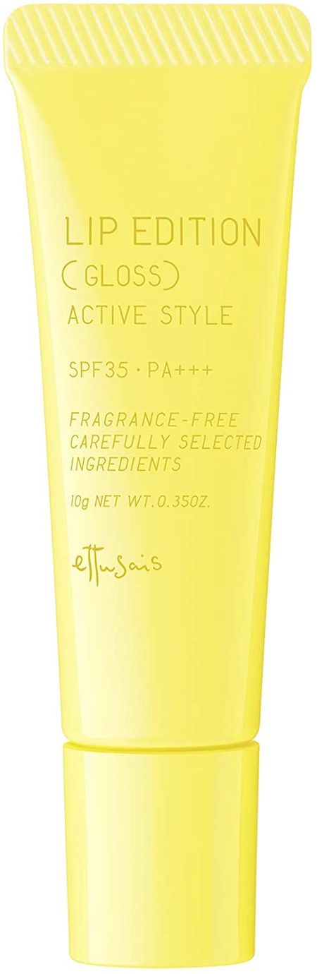 ettusais lip editions active style 01 Sunshine yellow SPF35 · PA +++