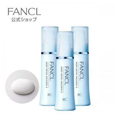 FANCL 모이스트 리파인 에멀전 II 촉촉 타입 30mL×3개입