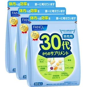 FANCL 30代からのサプリメント 男性用 30～90日分(徳用3個セット)