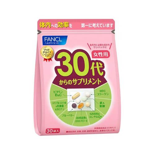 FANCL Supplement for Women in their 30s and up 10-30 days 30 sachets