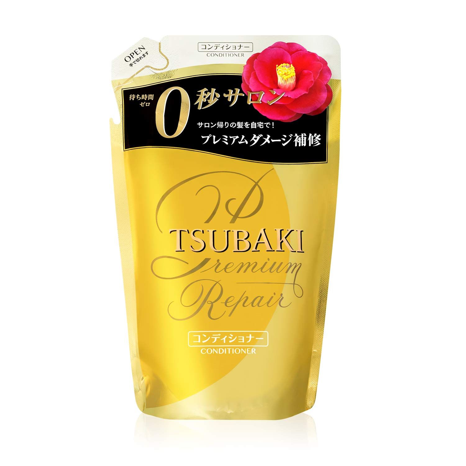 TSUBAKI 高級損傷修護護髮素 補充裝 330ml