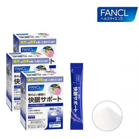 FANCL 쾌면 서포트 약 90일분(실속 3개 세트)