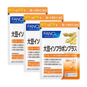 FANCL大豆异黄酮加约90天（经济3袋集）（30片）×3