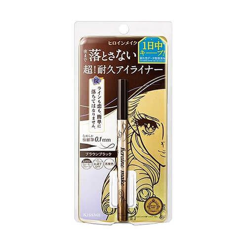 KissMe ヒロインメイク プライムリキッドアイライナー リッチキープ 02 ブラウンブラック 0.4mL