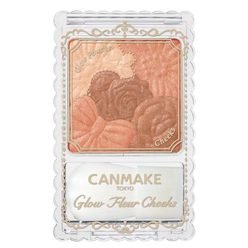 CANMAKE光彩花漾腮紅 12 號肉桂拿鐵花