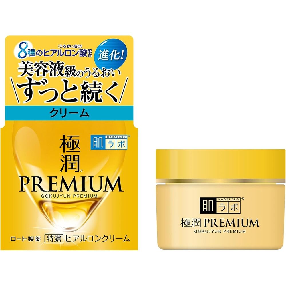 New Hada Labo Gokujyun Premium Hyaluronic Acid Cream 50g
